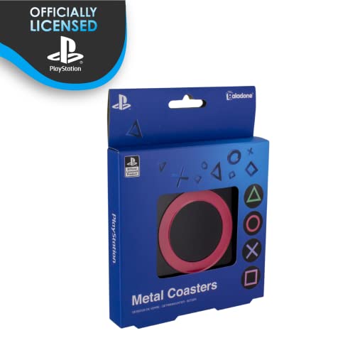 PlayStation Metal Drink Coasters - Set of Four