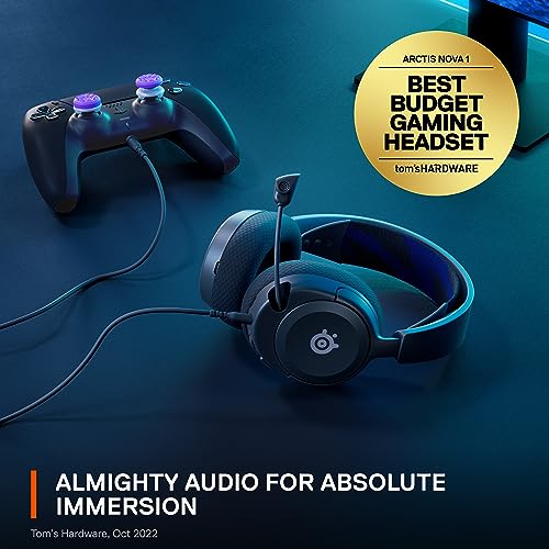 SteelSeries Arctis Nova 1P Gaming Headset - Black
