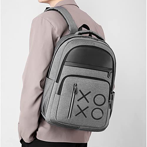 PS5 Gaming Backpack with USB Port, Grey, Large