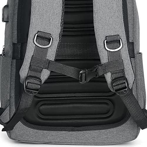 PS5 Gaming Backpack with USB Port, Grey, Large