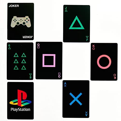 PS Playing Cards in Console Tin - Gamers