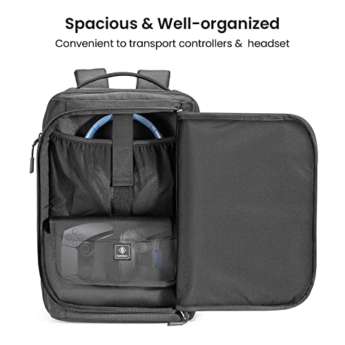 PS5 Travel Backpack with Protective Storage Bag