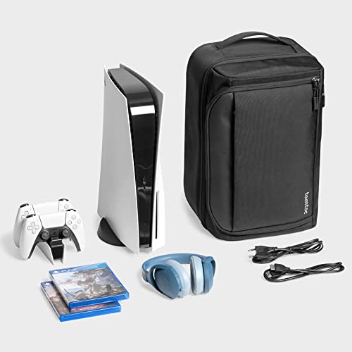 PS5 Travel Backpack with Protective Storage Bag
