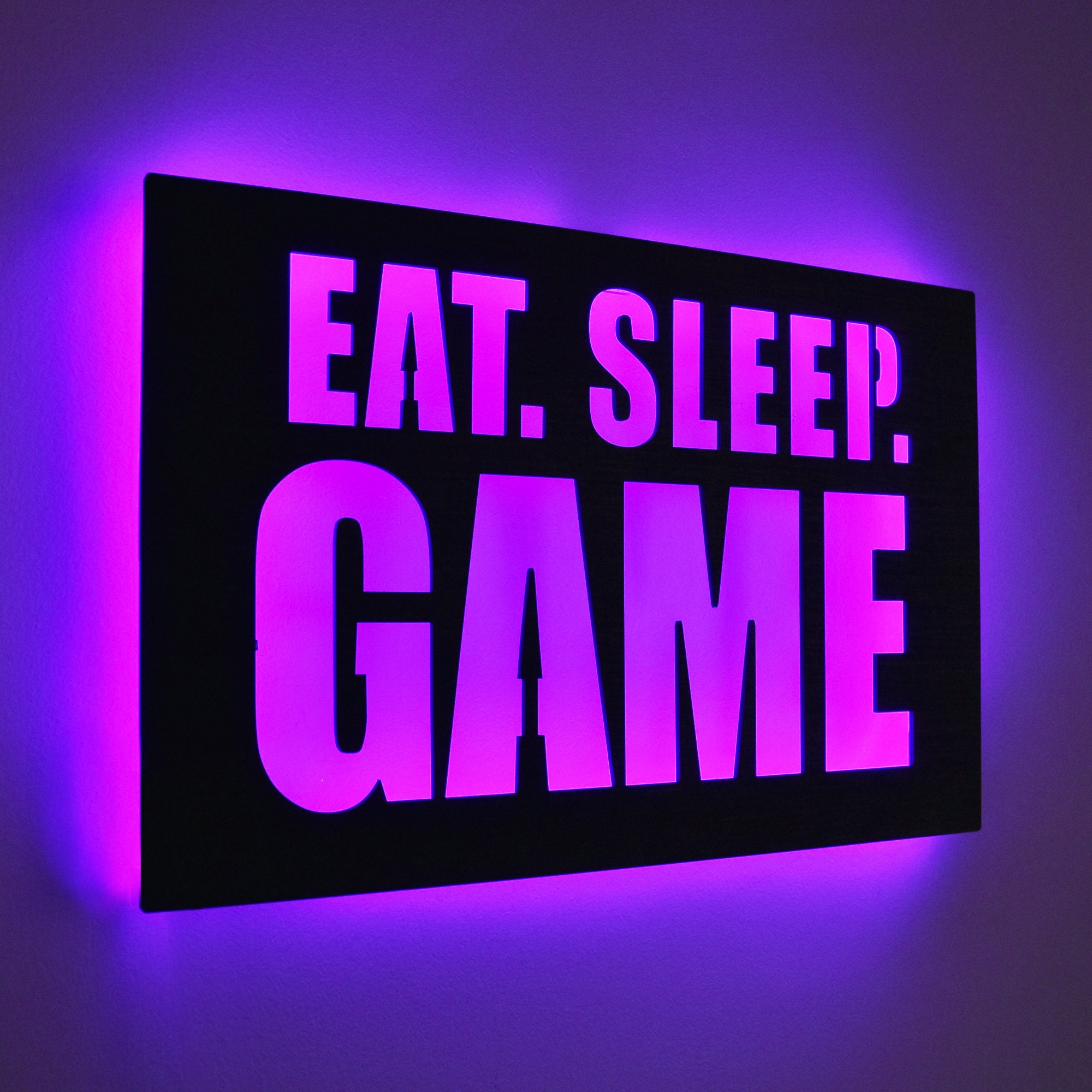 LED Gamer Room Wall Art Decoration