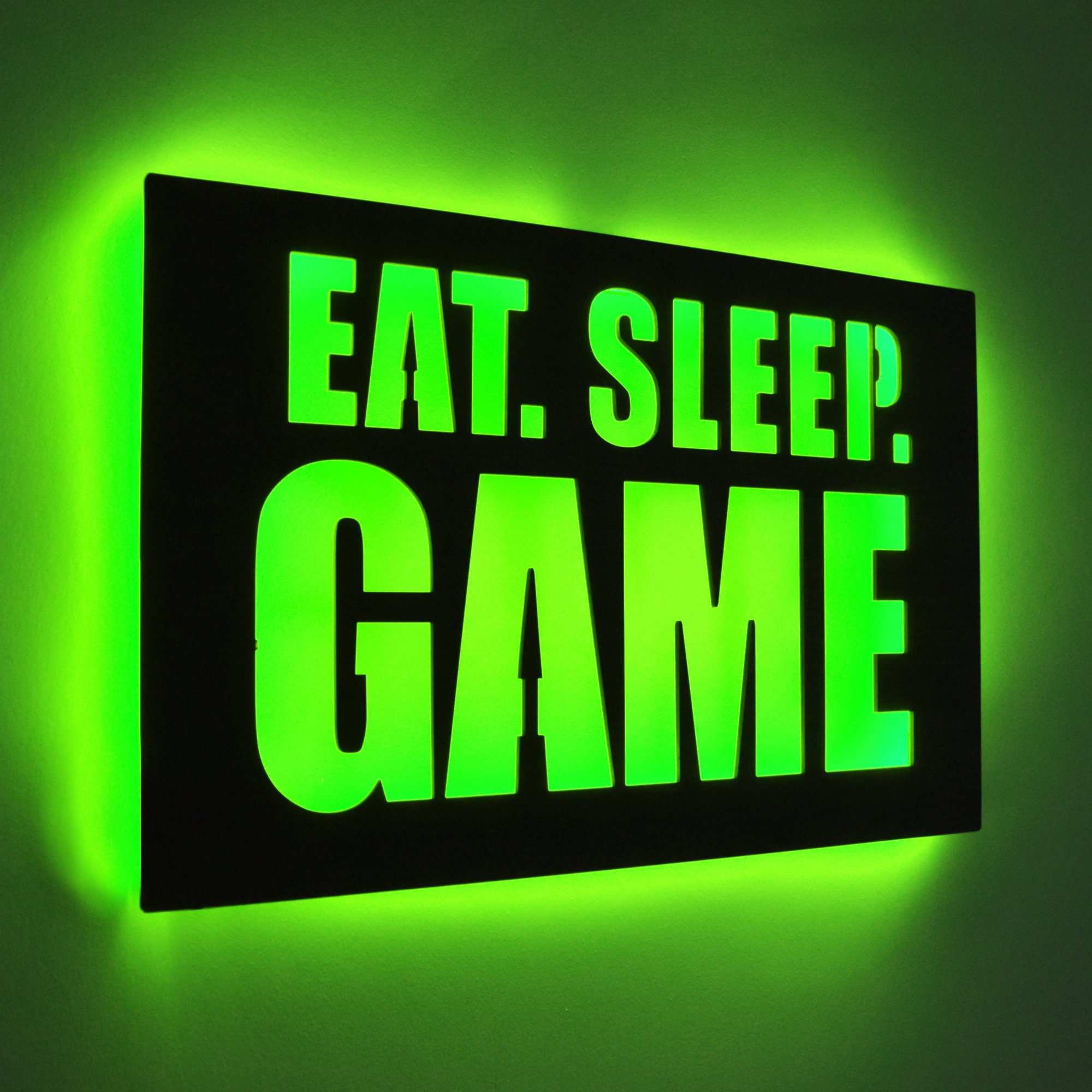 LED Gamer Room Wall Art Decoration