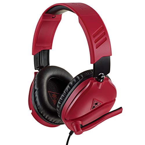 Midnight Red Gaming Headset for PS4, Xbox & Nintendo