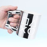 PS4 Silver Controller Ceramic Mug for Gamers