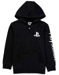 Kids PlayStation Hoodie Zip Up Black Jacket 5-6