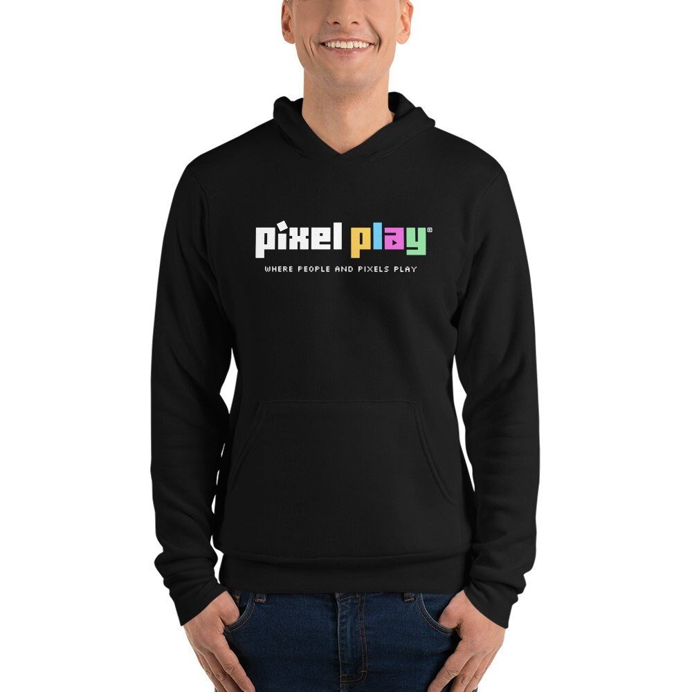 Pixel Play Unisex Hoodie by Bella Canvas