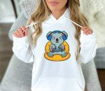 Koala Gamer Girl Hoodie - Comfy Gaming Sweatshirt