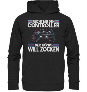 Gaming King PS5 Controller Hoodie for Gamers