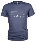 Personalized MP3 Player T-Shirt for Music Lovers