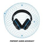 Renewed PS5/PS4 Wireless Gaming Headset - Black