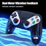 LED Wireless Controller for PS5 with Dual Vibration