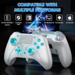 Wireless PS5 Controller with Turbo and Vibration