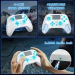 Wireless PS5 Controller with Turbo and Vibration