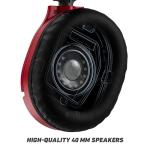 Midnight Red Gaming Headset for PS4, Xbox & Nintendo