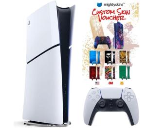PS5 Digital Console with Custom Skin Bundle