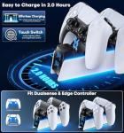 Faster PS5 Controller Charger with AC Adapter