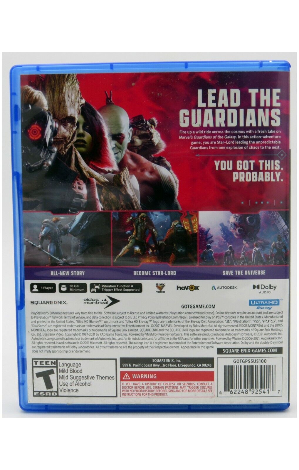 Guardians of the Galaxy PS5 - Tested
