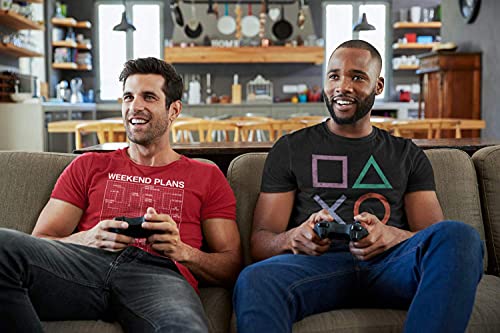 Playstation Icon Adult T-Shirt, Black, Large