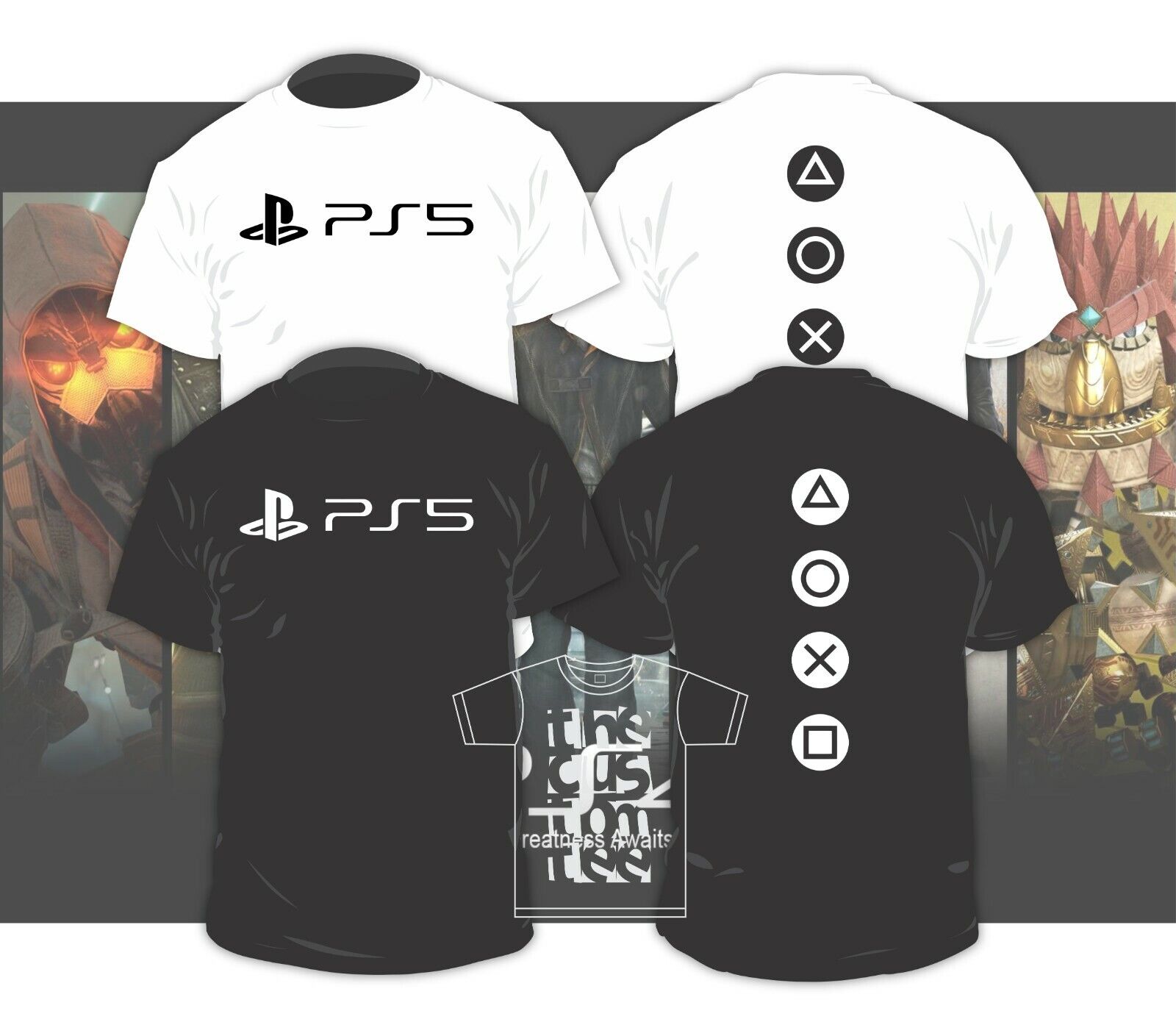 Playstation 5 PS5 Custom Shirt or Hoodie