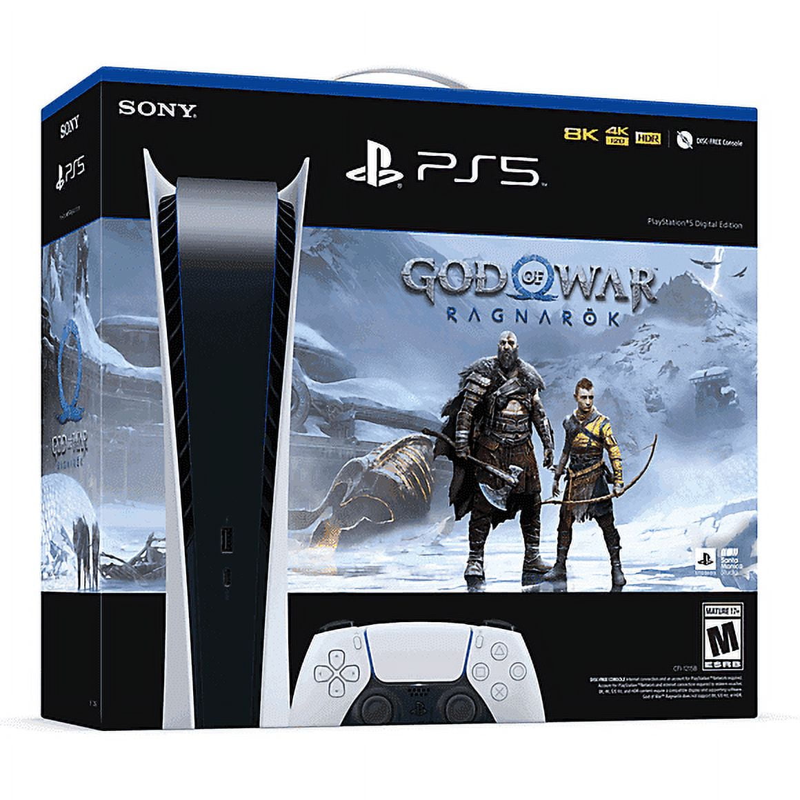 PS5 Digital Bundle with God of War