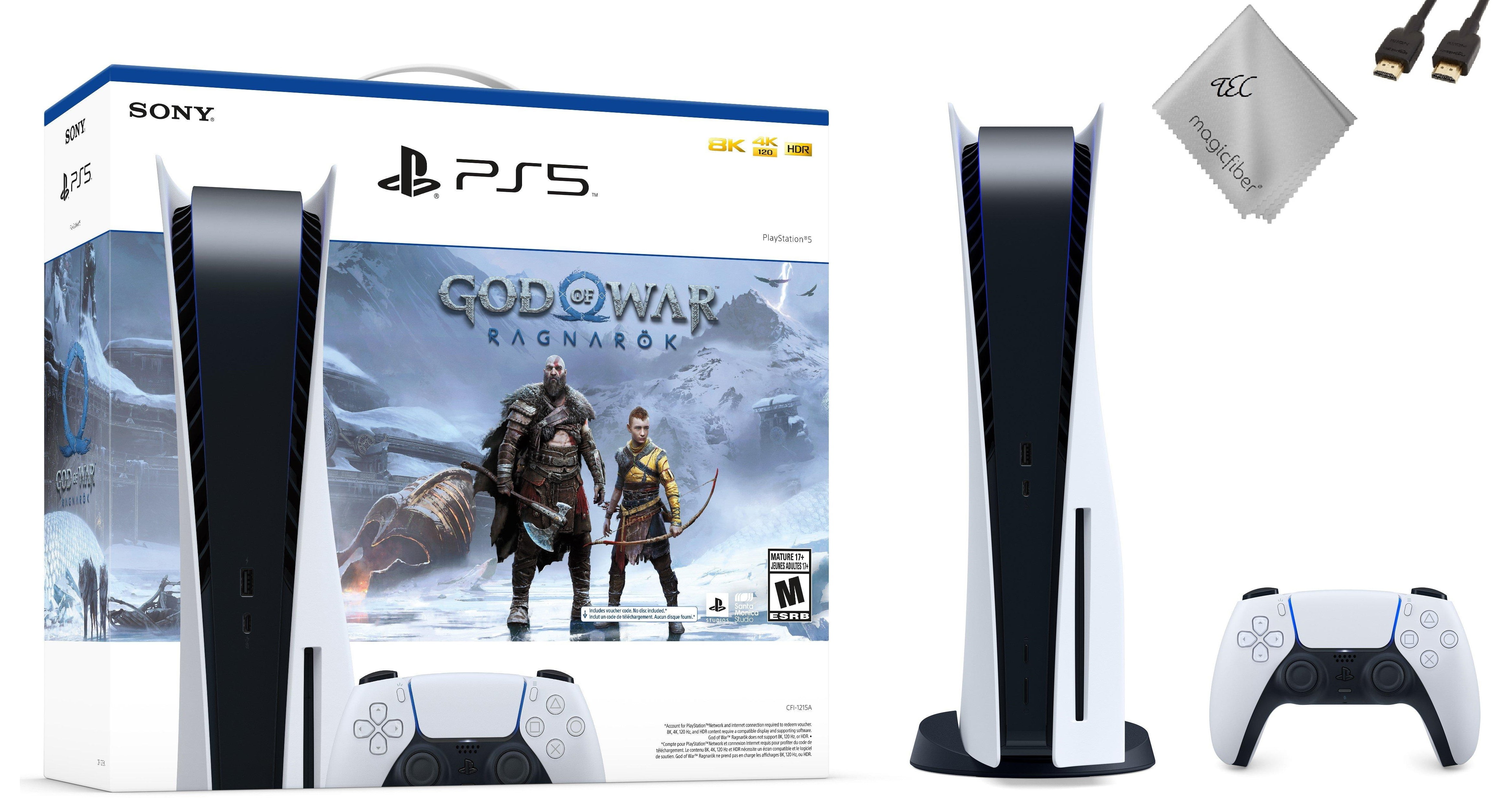 Sony PS5 Console Disc with God of War Bundle