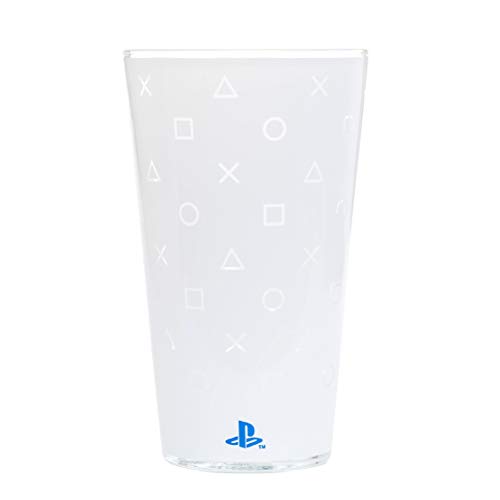Paladone Playstation Glass PS5, Multicolor, PP7921PS, 400 milliliter