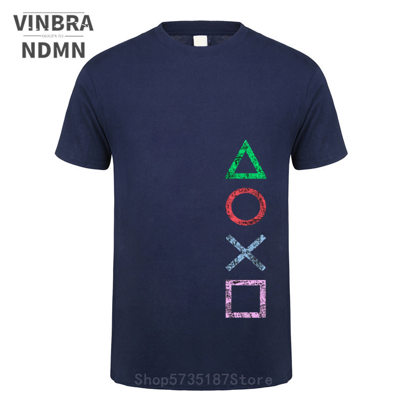 Retro PS Logo T-Shirt for Gamers