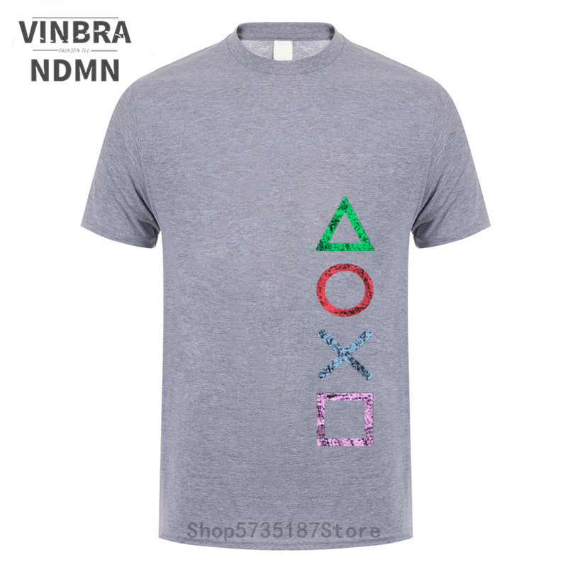 Retro PS Logo T-Shirt for Gamers