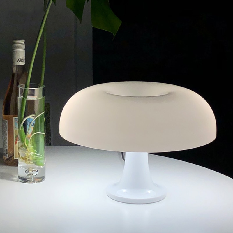 Italian Minimalist Mushroom Table Lamp for Bedrooms/Living Rooms
