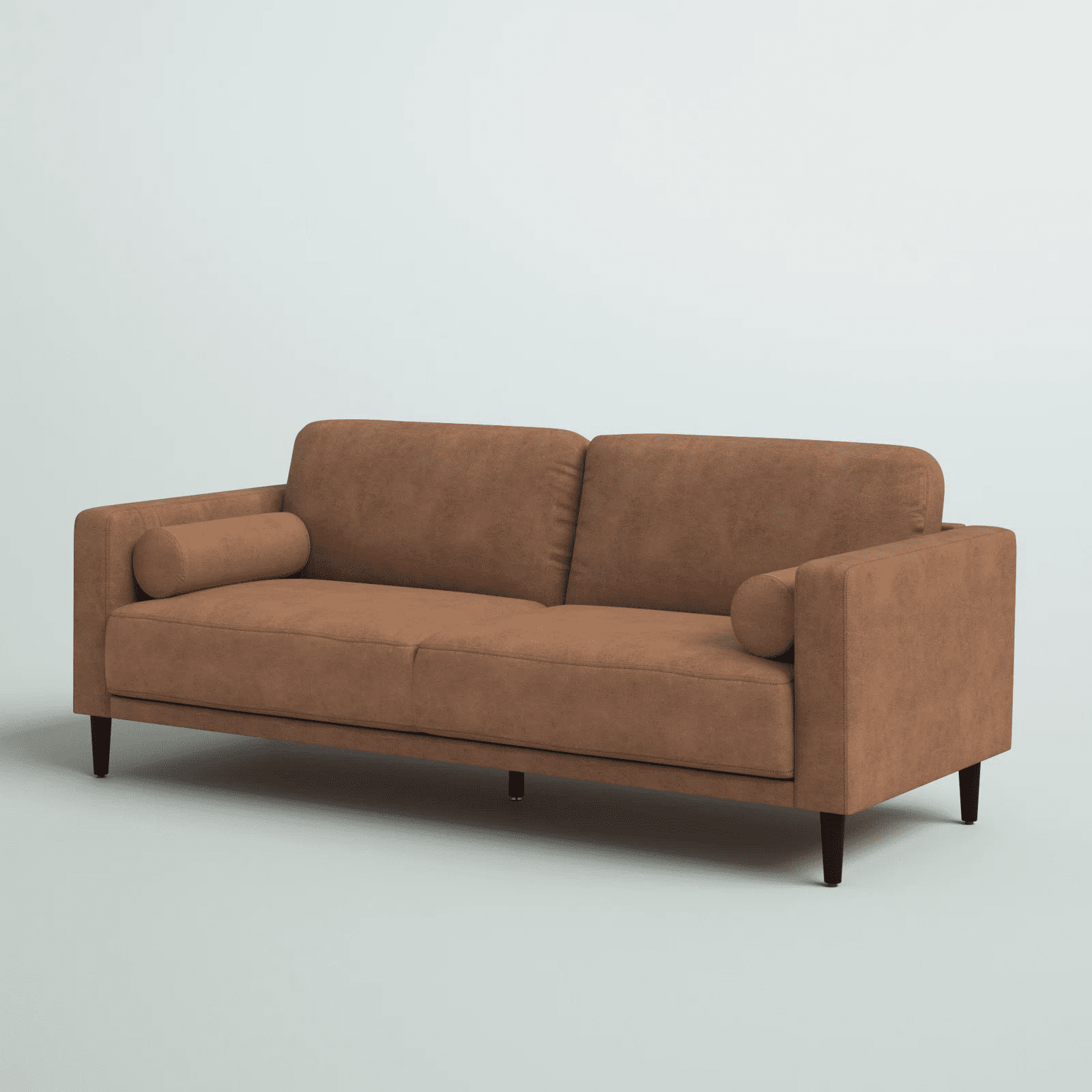 Homfa Modern 3-Seater Camel Sofa