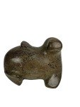Signed Vintage Inuit Soapstone Walrus Carving