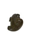 Signed Vintage Inuit Soapstone Walrus Carving