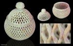 Beige Soapstone Jali Decorative Jar 5