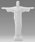 Christ the Redeemer Soapstone Carving - 29 cm