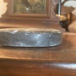 Signed Ona Tago Black Soapstone Shaman Carving