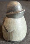 Hand Carved Soapstone Eskimo Sculpture from USSR