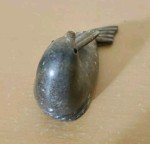 Inuit Soapstone Carved Seal Figurine 3.5