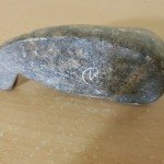 Inuit Soapstone Carved Seal Figurine 3.5