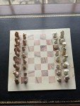 Hand-Carved Soapstone Animal Chess Set from Kenya