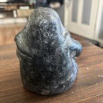 Wolf Mother and Child Soapstone Carving 5.5