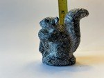 Hand-Carved Soapstone Squirrel Sculpture by Al Wolf