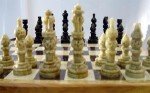 Handmade Marble Chess Set with Classic Design