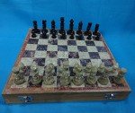 Handmade Marble Chess Set with Classic Design