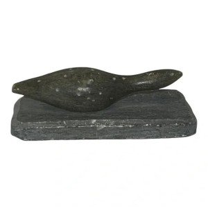 Hand Carved Soapstone Whale Figurine by DIMU