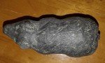 Handcrafted Wolf Soapstone Sculpture Carving