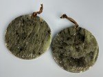 Inuit-Style Soapstone Disk Carvings by Dieter Muchenheim