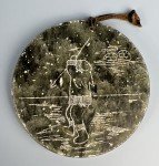 Inuit-Style Soapstone Disk Carvings by Dieter Muchenheim